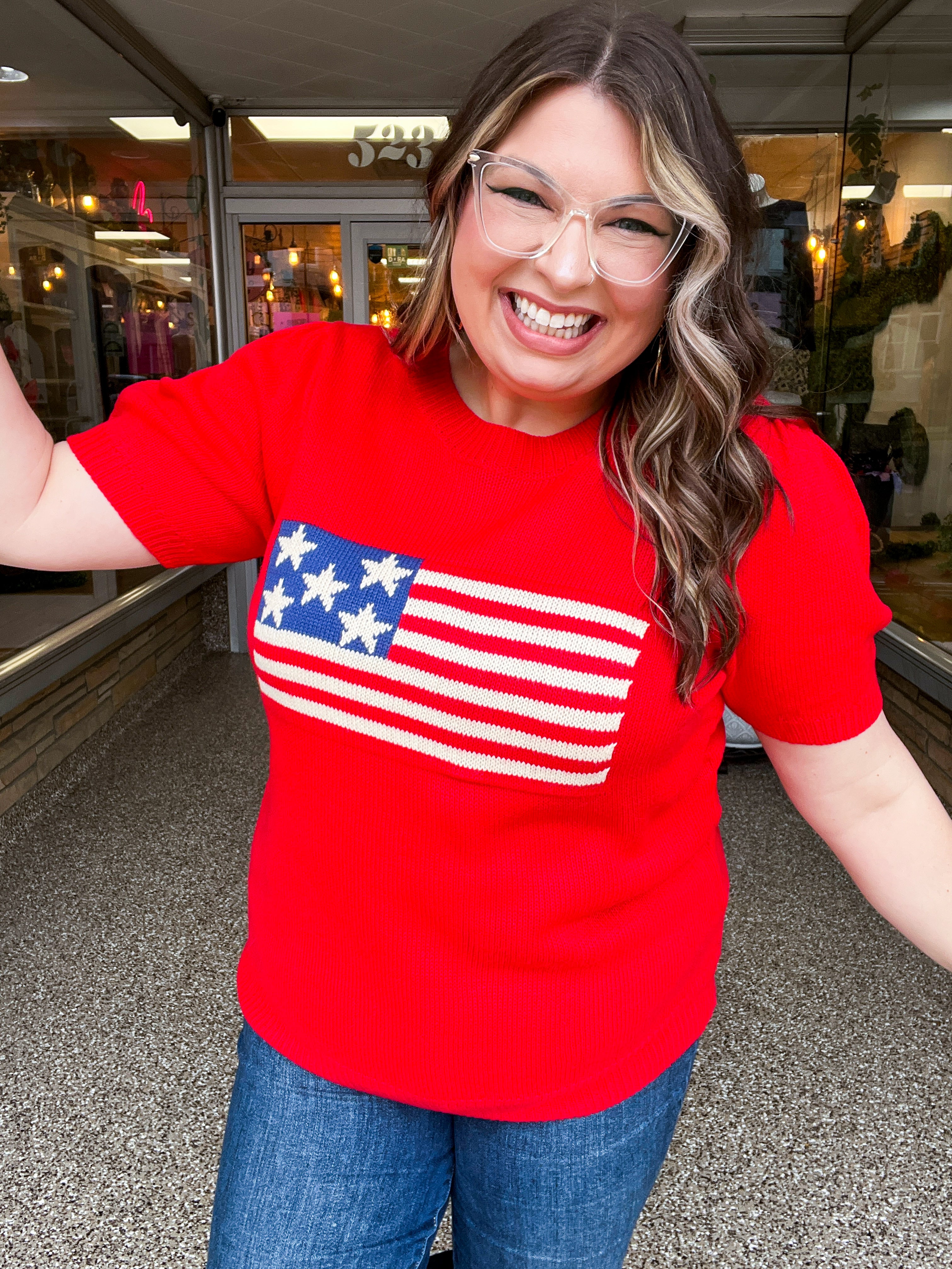 Stars & Stripes Forever Sweater