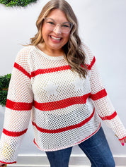 Stars in Stripes Knit Top