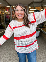 Stars in Stripes Knit Top