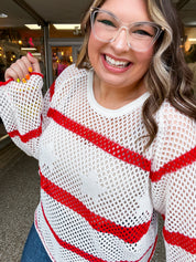 Stars in Stripes Knit Top