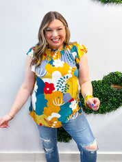 Sunburst Garden Top