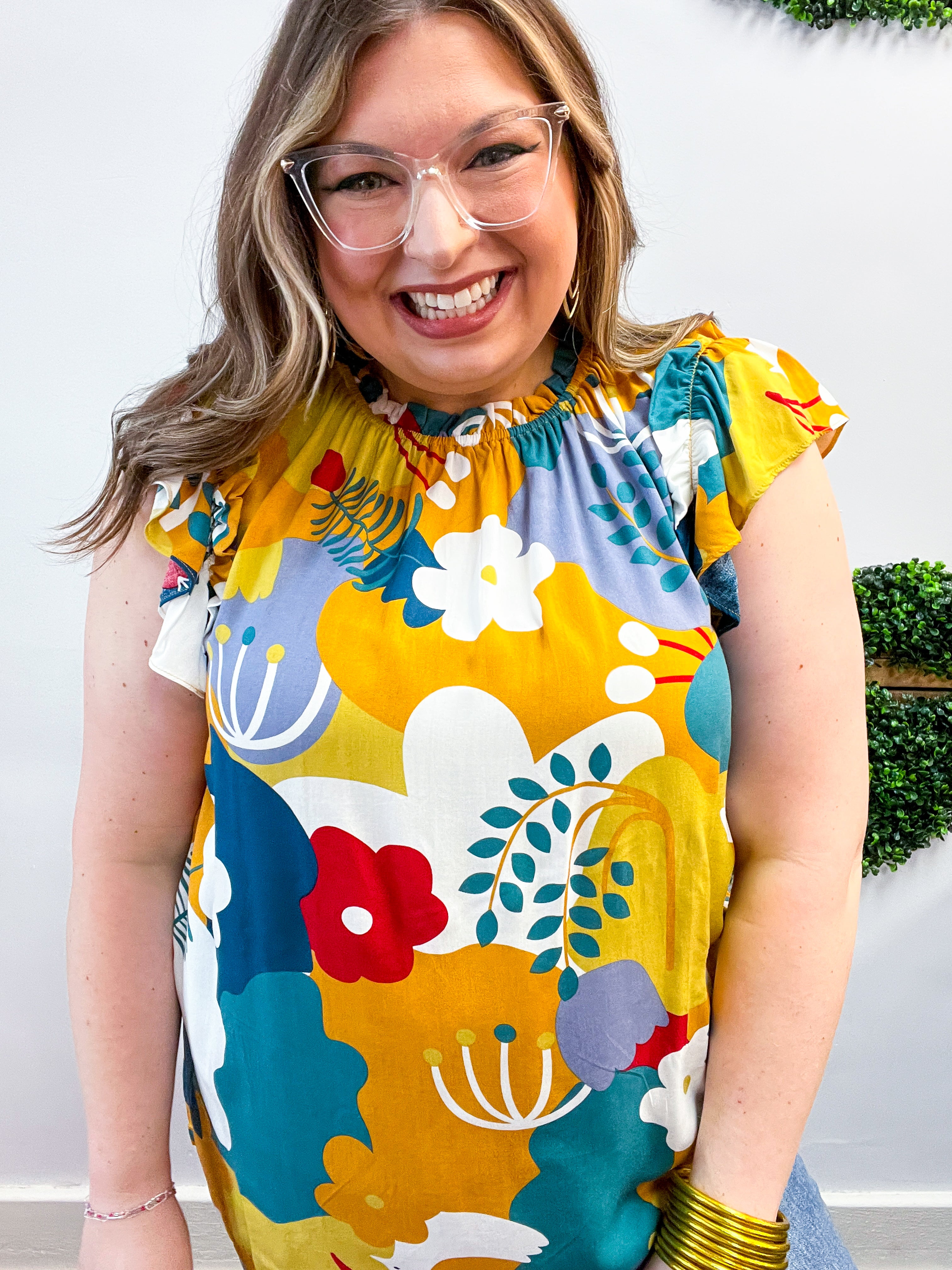 Sunburst Garden Top