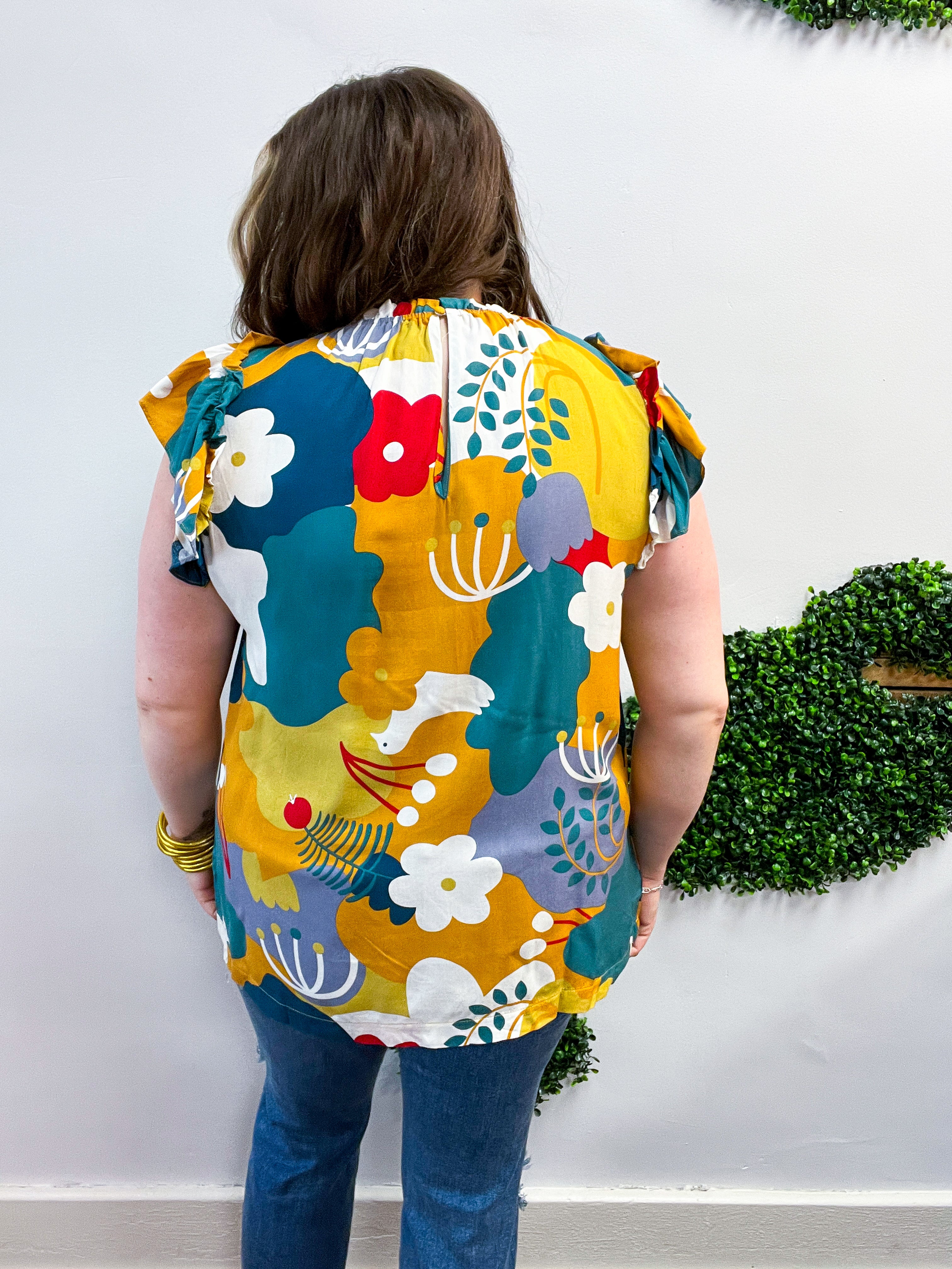 Sunburst Garden Top
