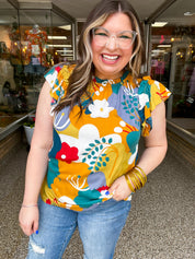 Sunburst Garden Top
