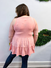 Tiered to Go Tank in Coral