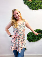 Wild About You Babydoll Tank