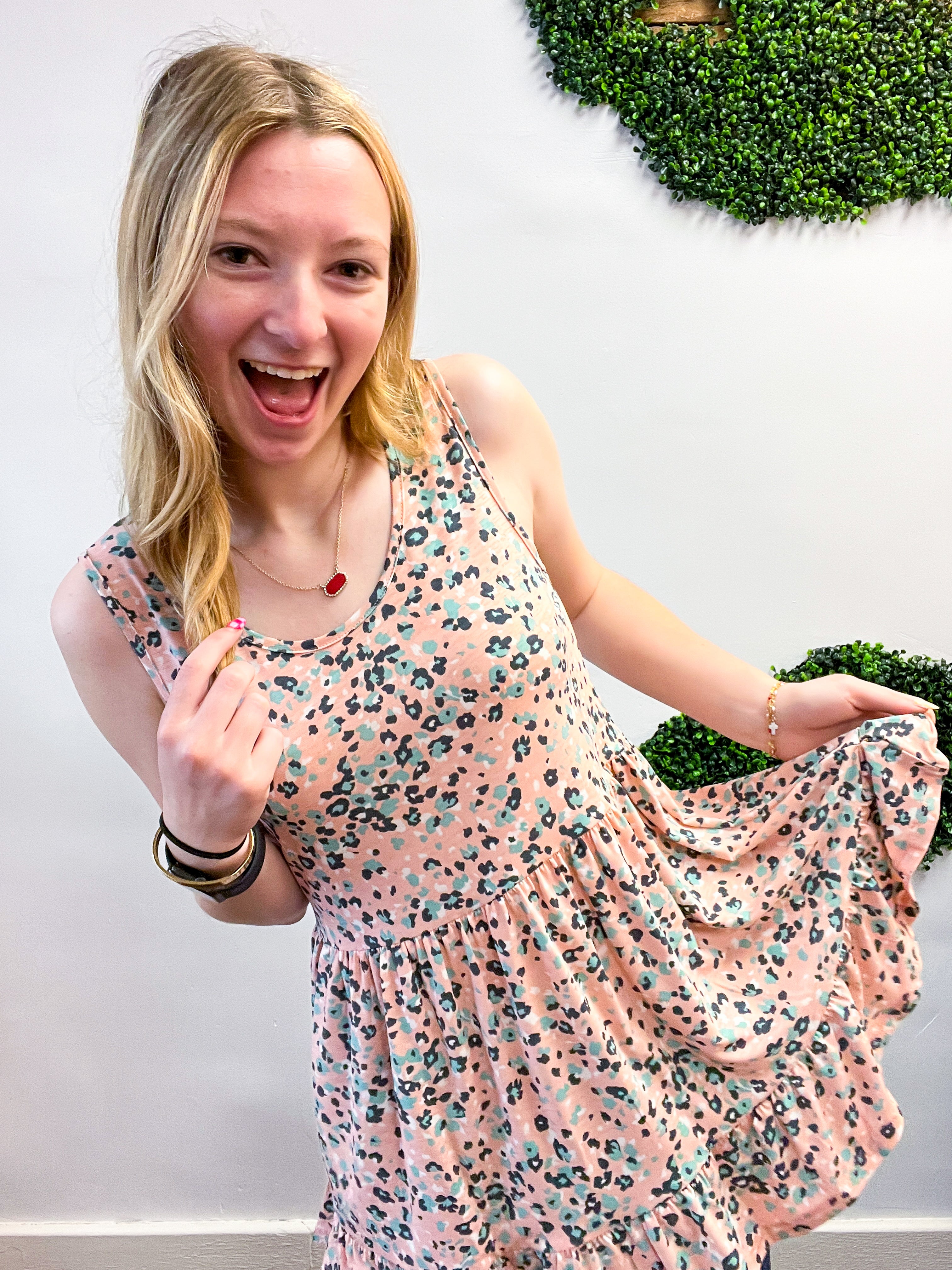 Wild About You Babydoll Tank
