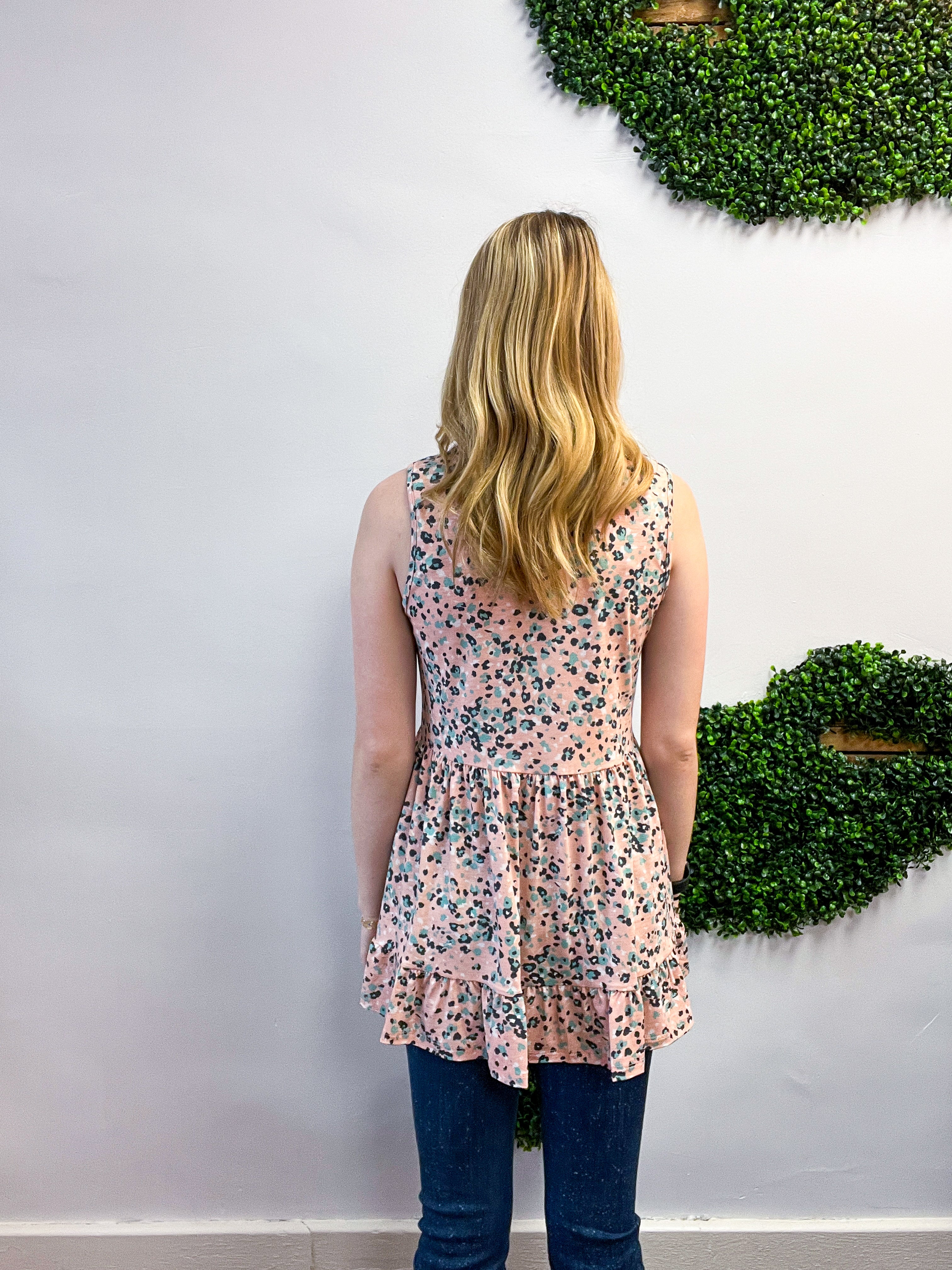 Wild About You Babydoll Tank