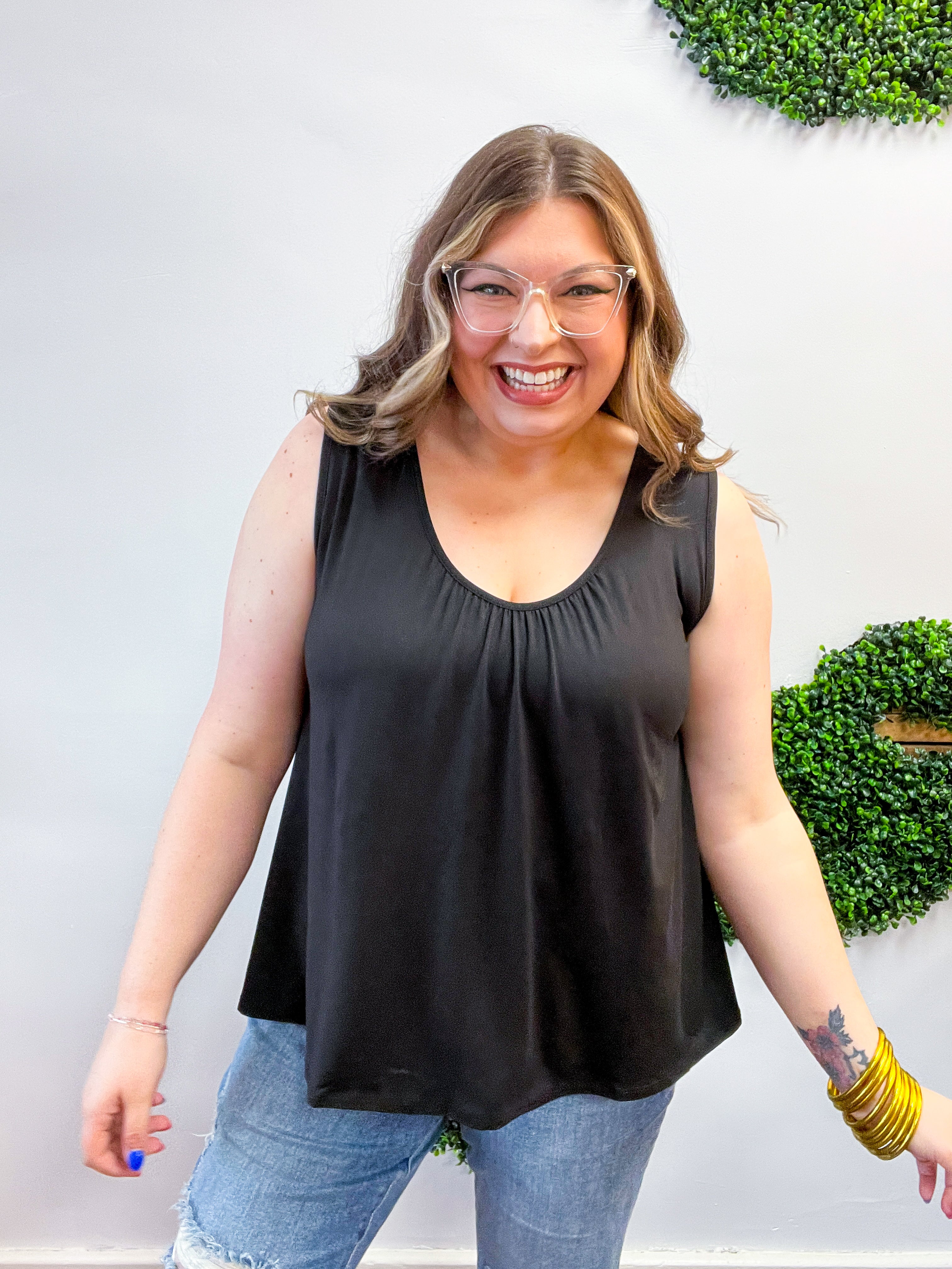 Butter Soft Favorite Tank in Black