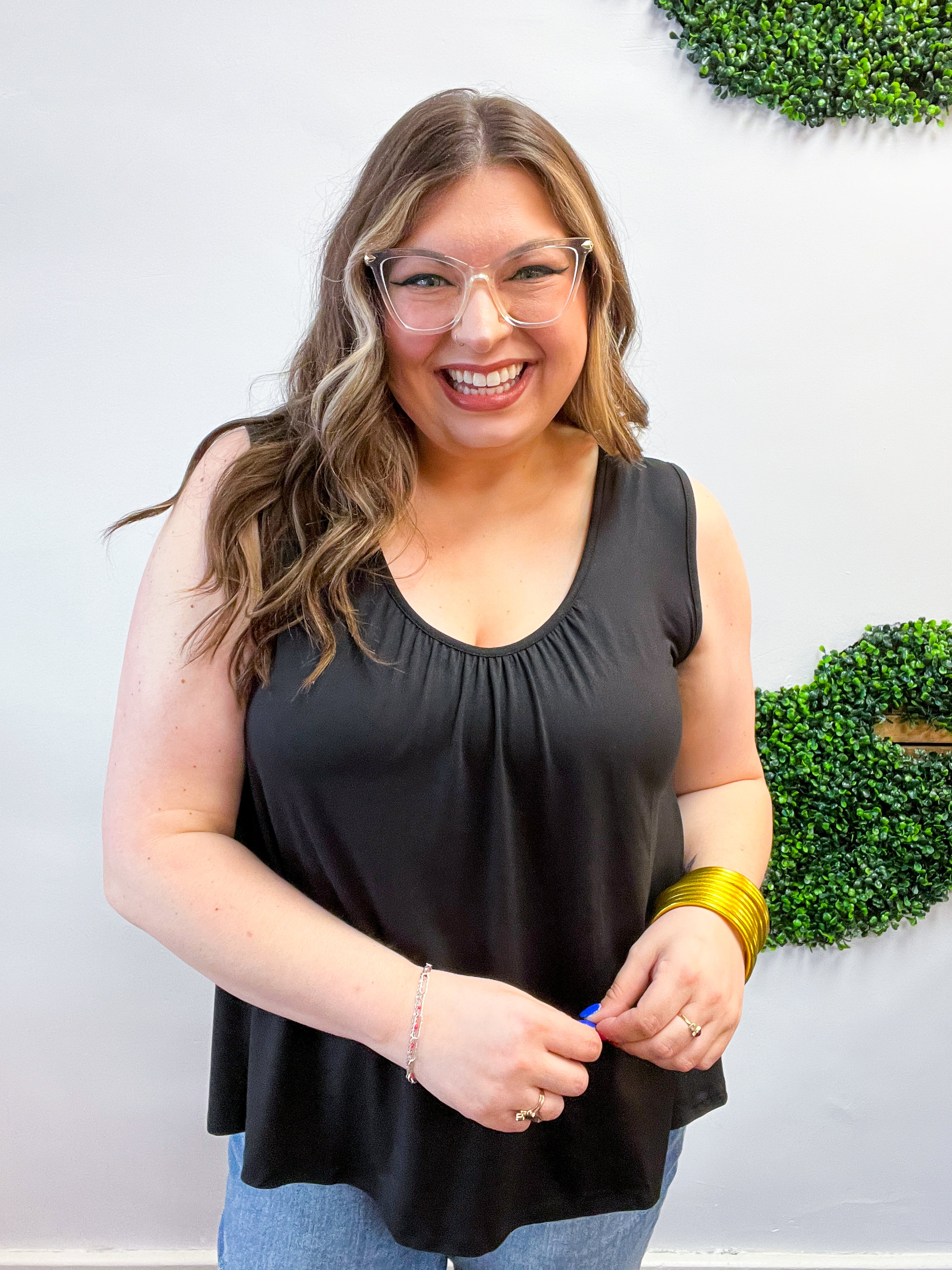 Butter Soft Favorite Tank in Black