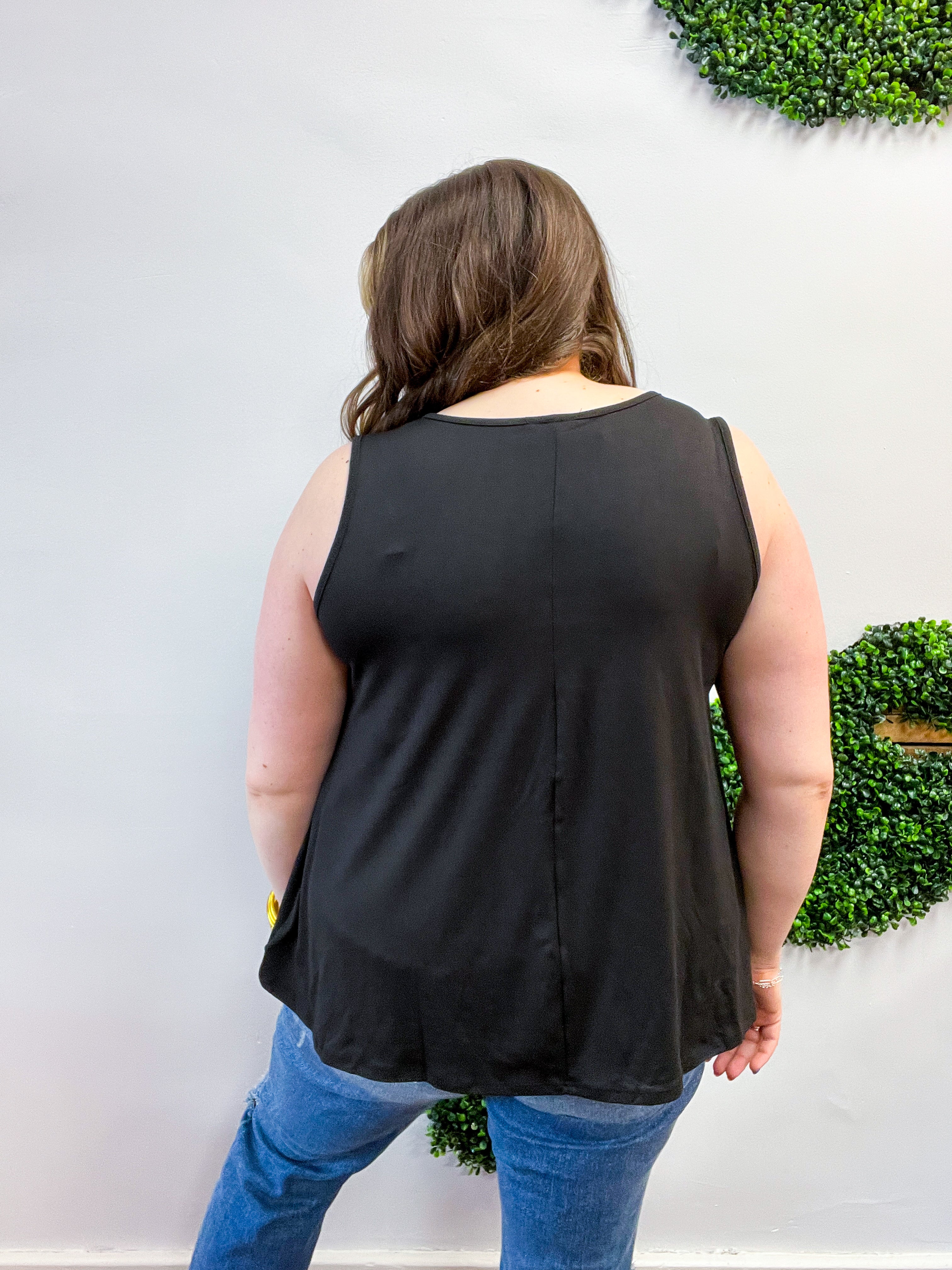 Butter Soft Favorite Tank in Black