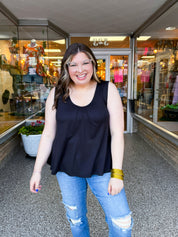 Butter Soft Favorite Tank in Black