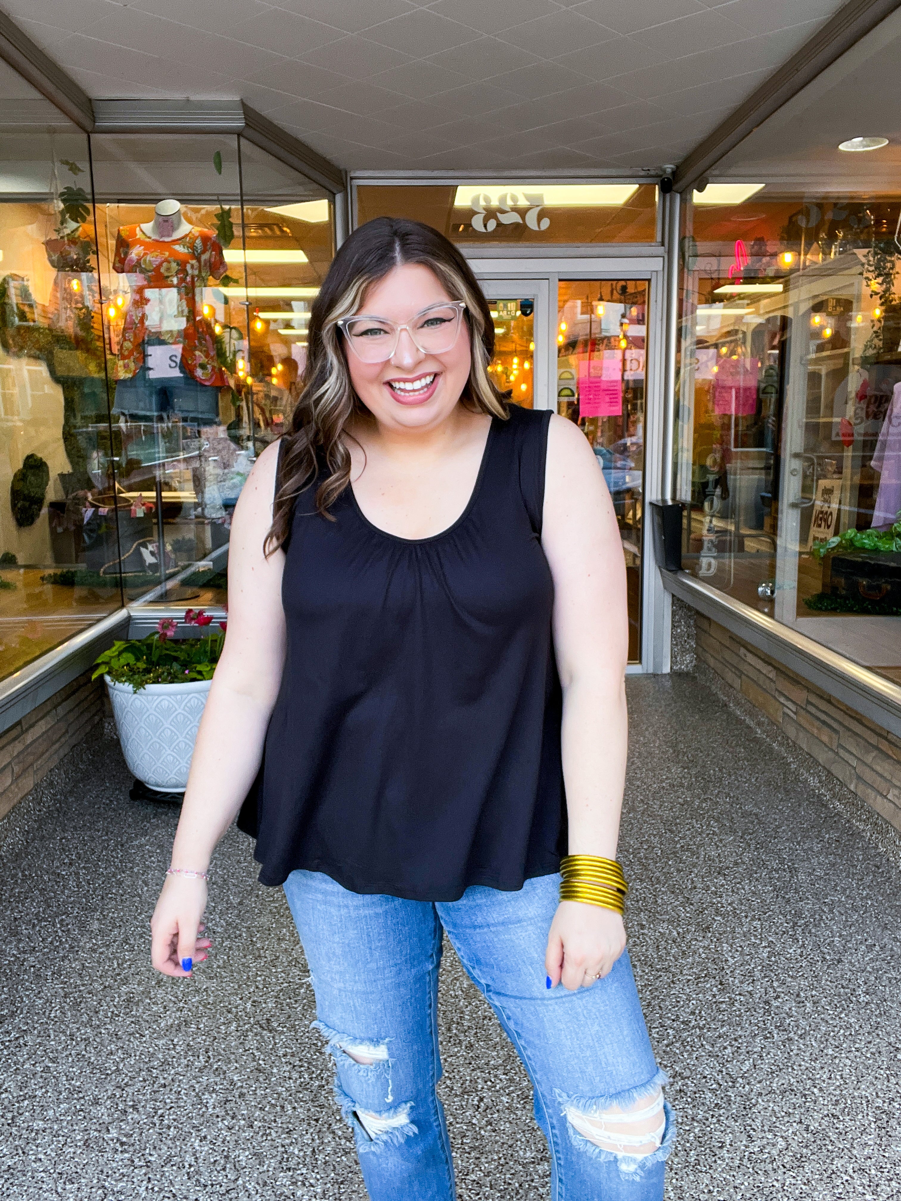 Butter Soft Favorite Tank in Black