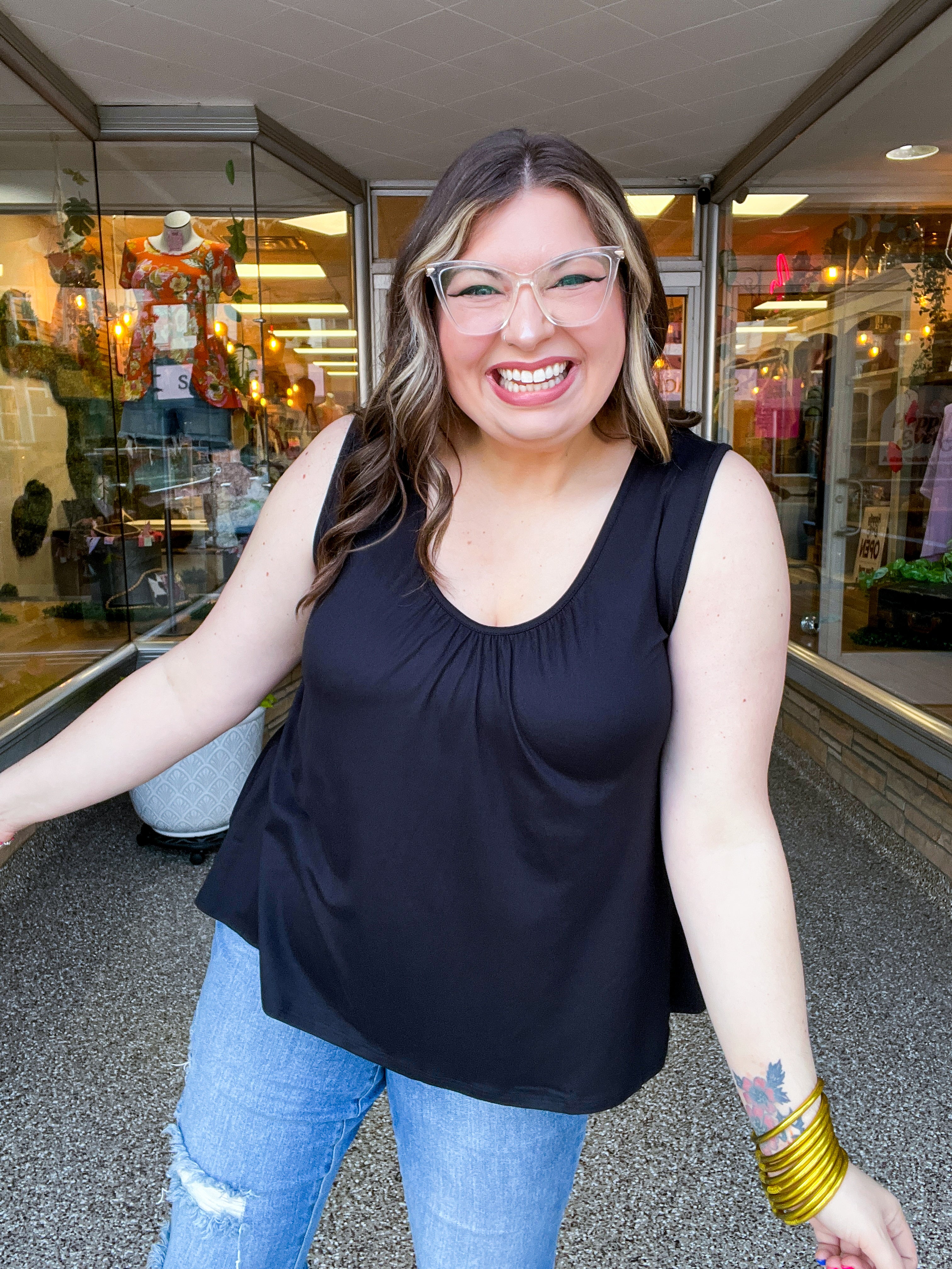 Butter Soft Favorite Tank in Black