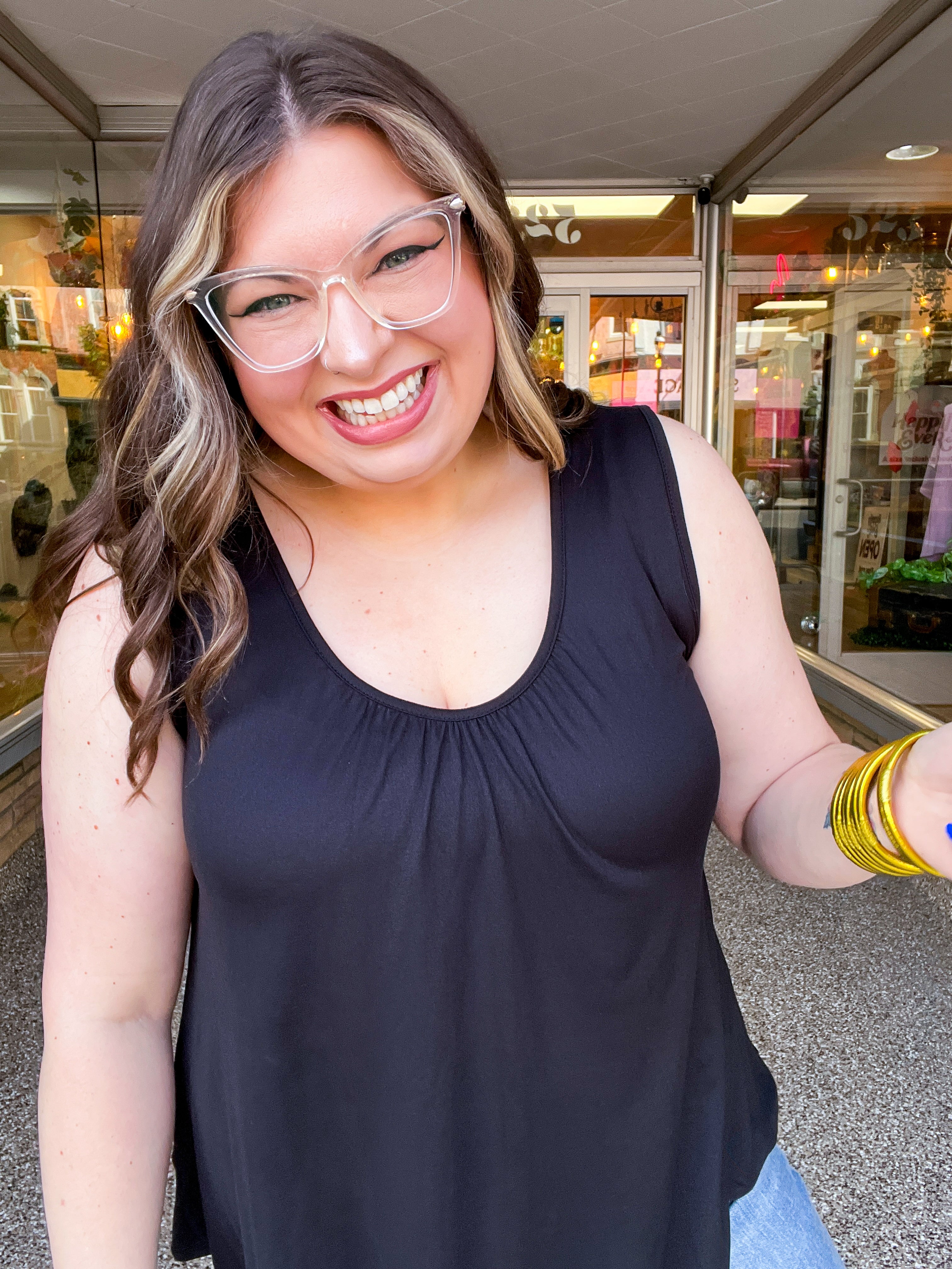 Butter Soft Favorite Tank in Black