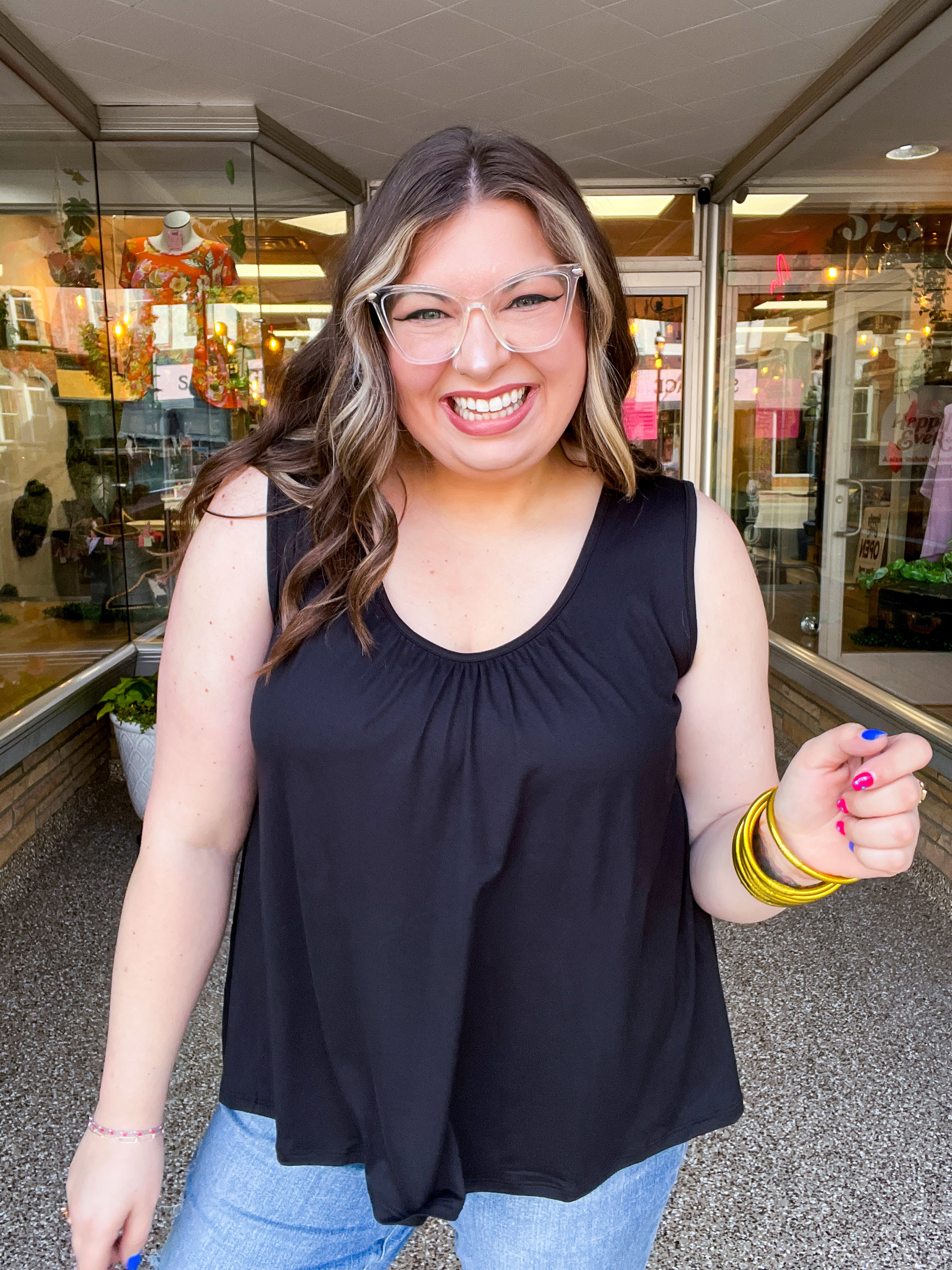 Butter Soft Favorite Tank in Black