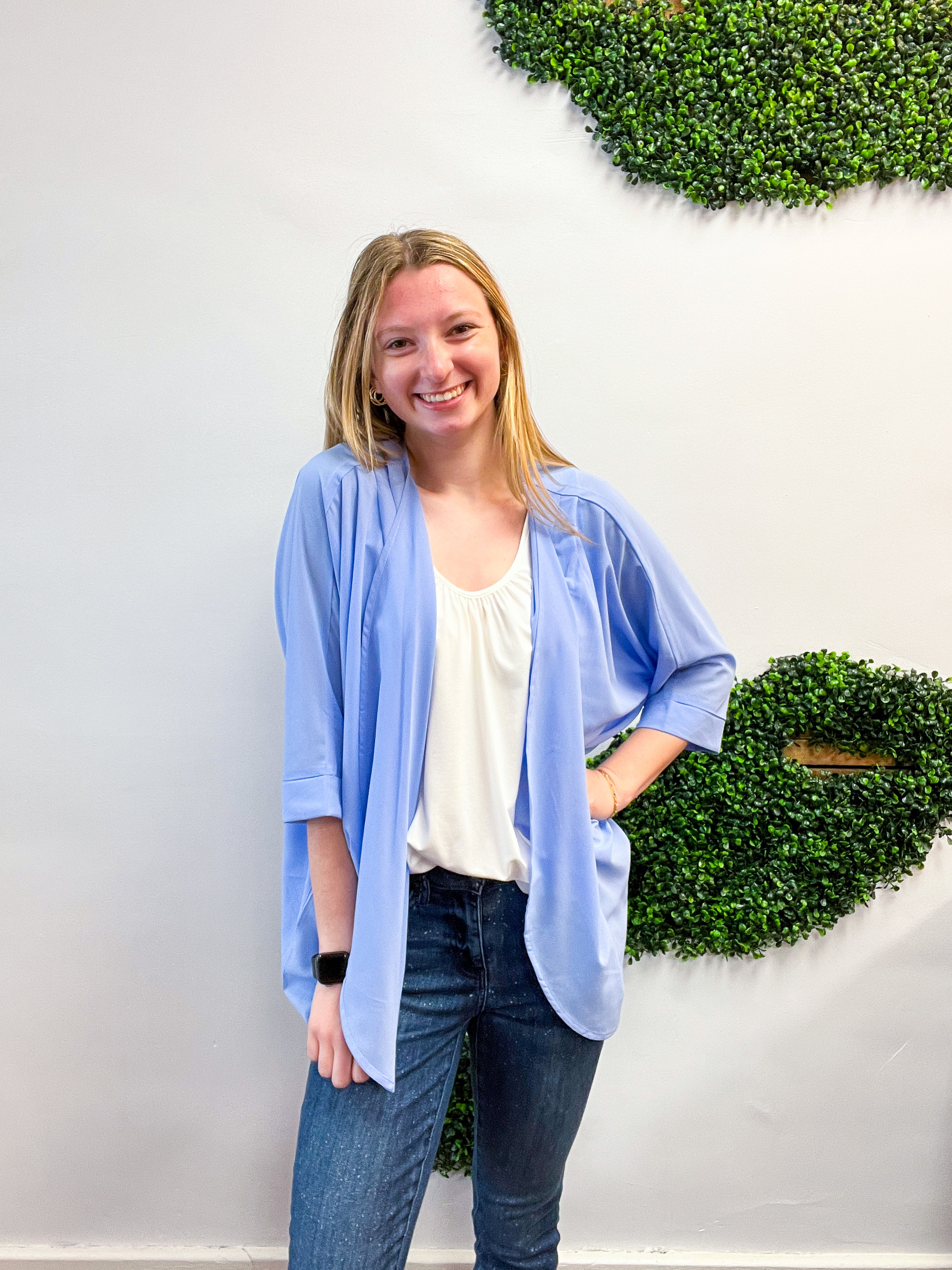 Cloud Nine Kimono in Spring Blue