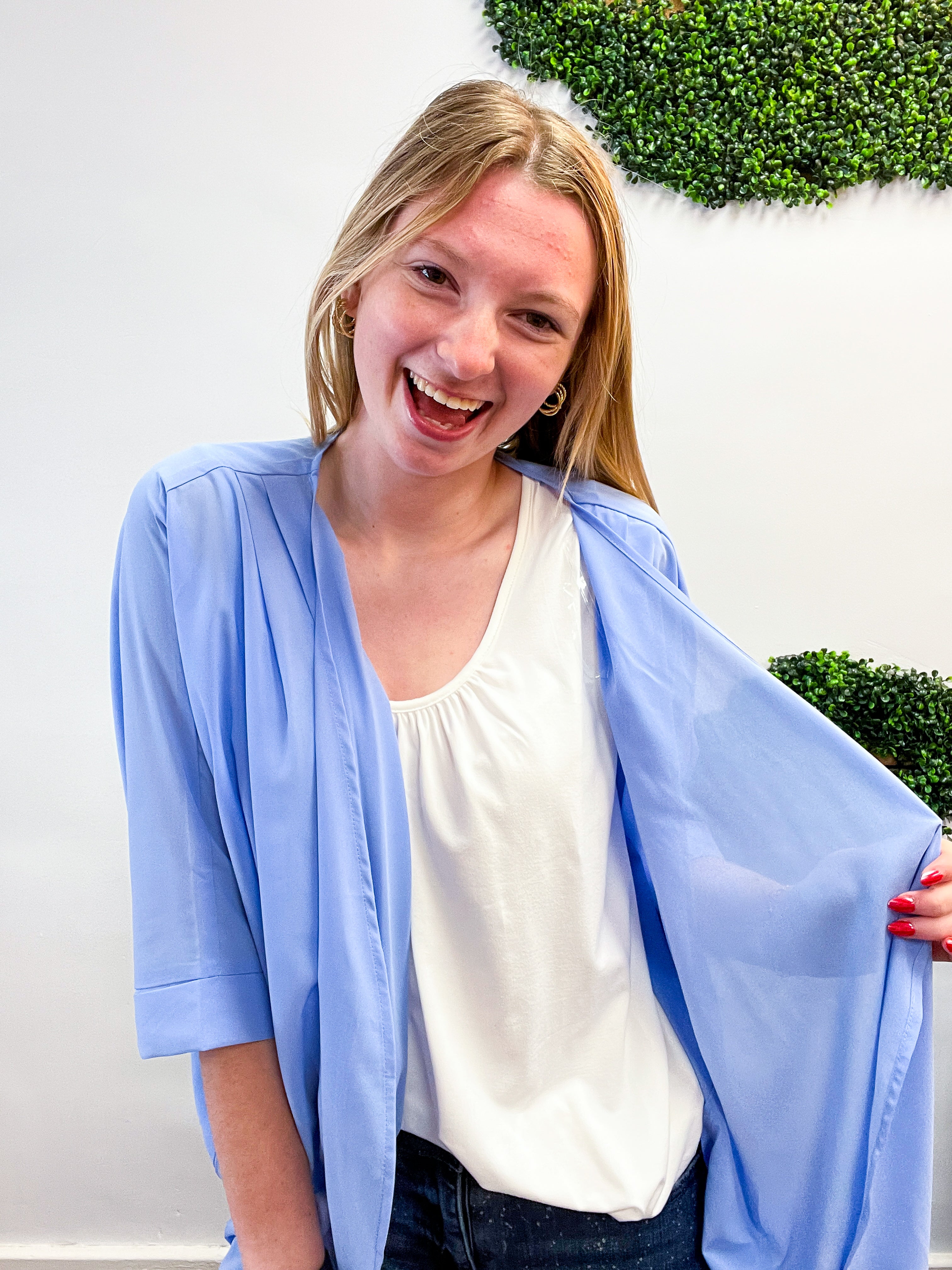 Cloud Nine Kimono in Spring Blue