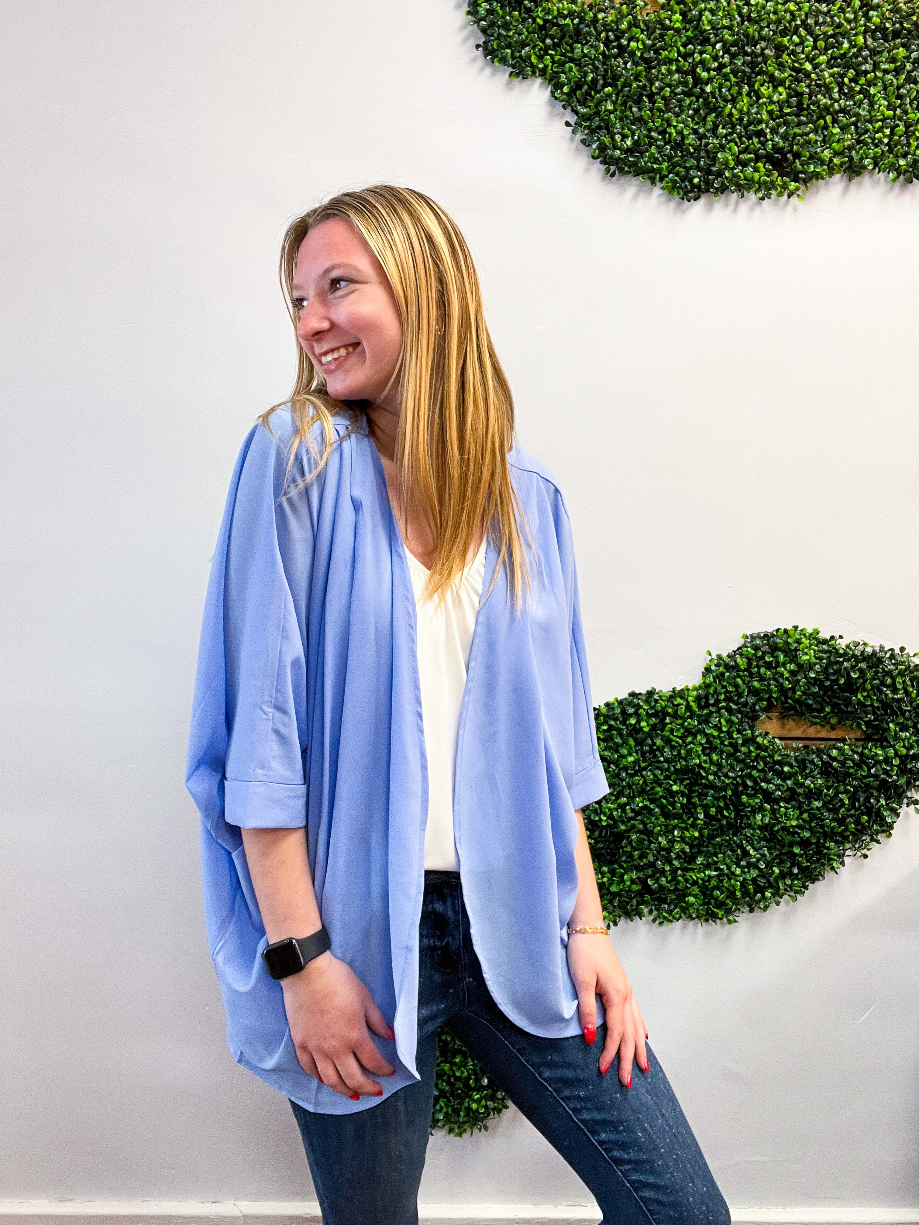 Cloud Nine Kimono in Spring Blue