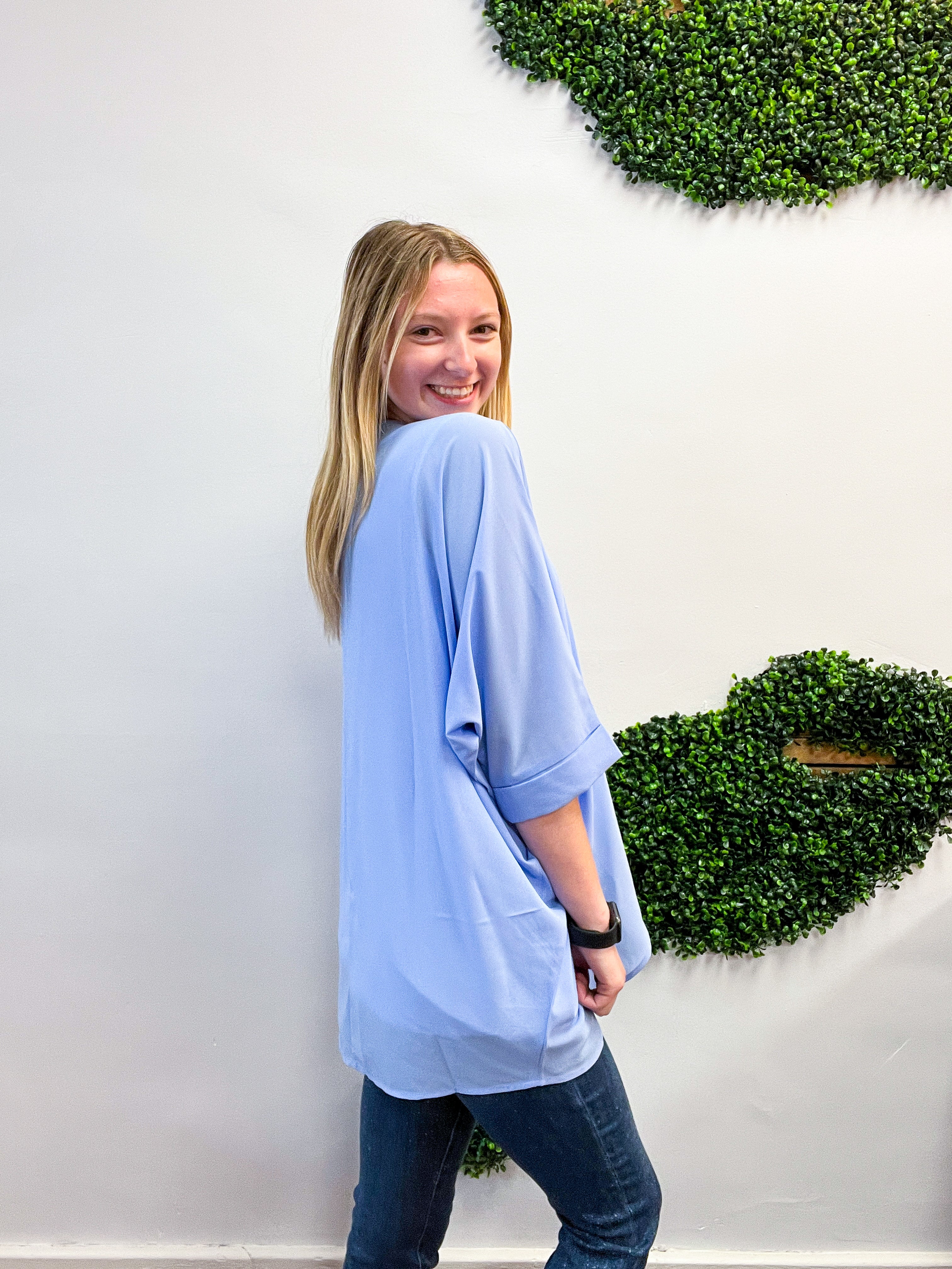 Cloud Nine Kimono in Spring Blue