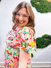 Garden Jubilee Midi Dress