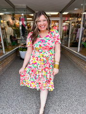 Garden Jubilee Midi Dress