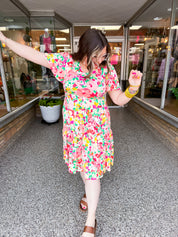 Garden Jubilee Midi Dress