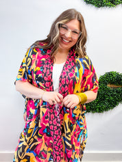 Painted Jungle Kimono