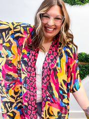 Painted Jungle Kimono