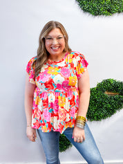 Bold Botanicals Babydoll Top