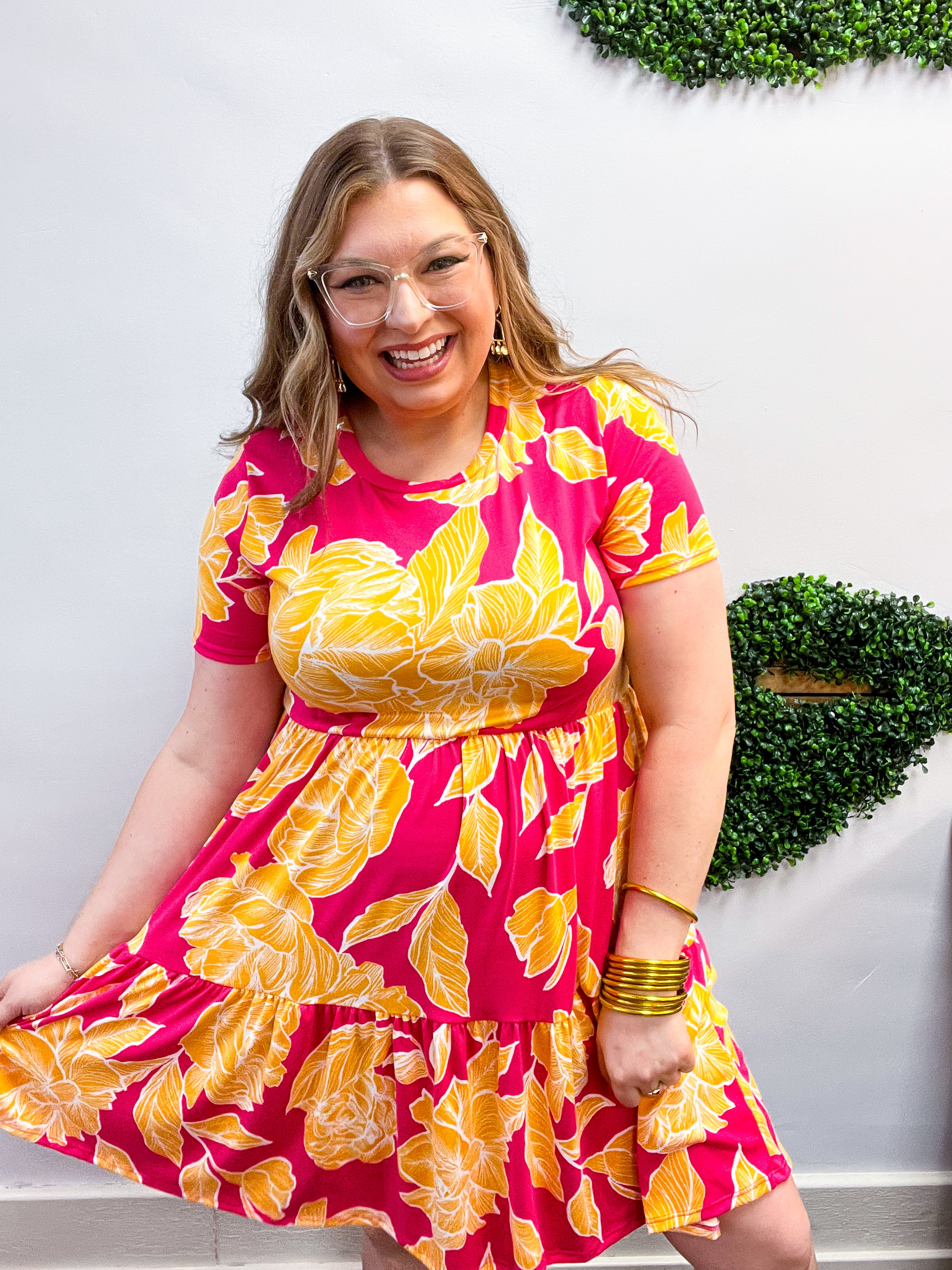 Summer Citrus Blossoms Dress