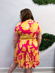 Summer Citrus Blossoms Dress