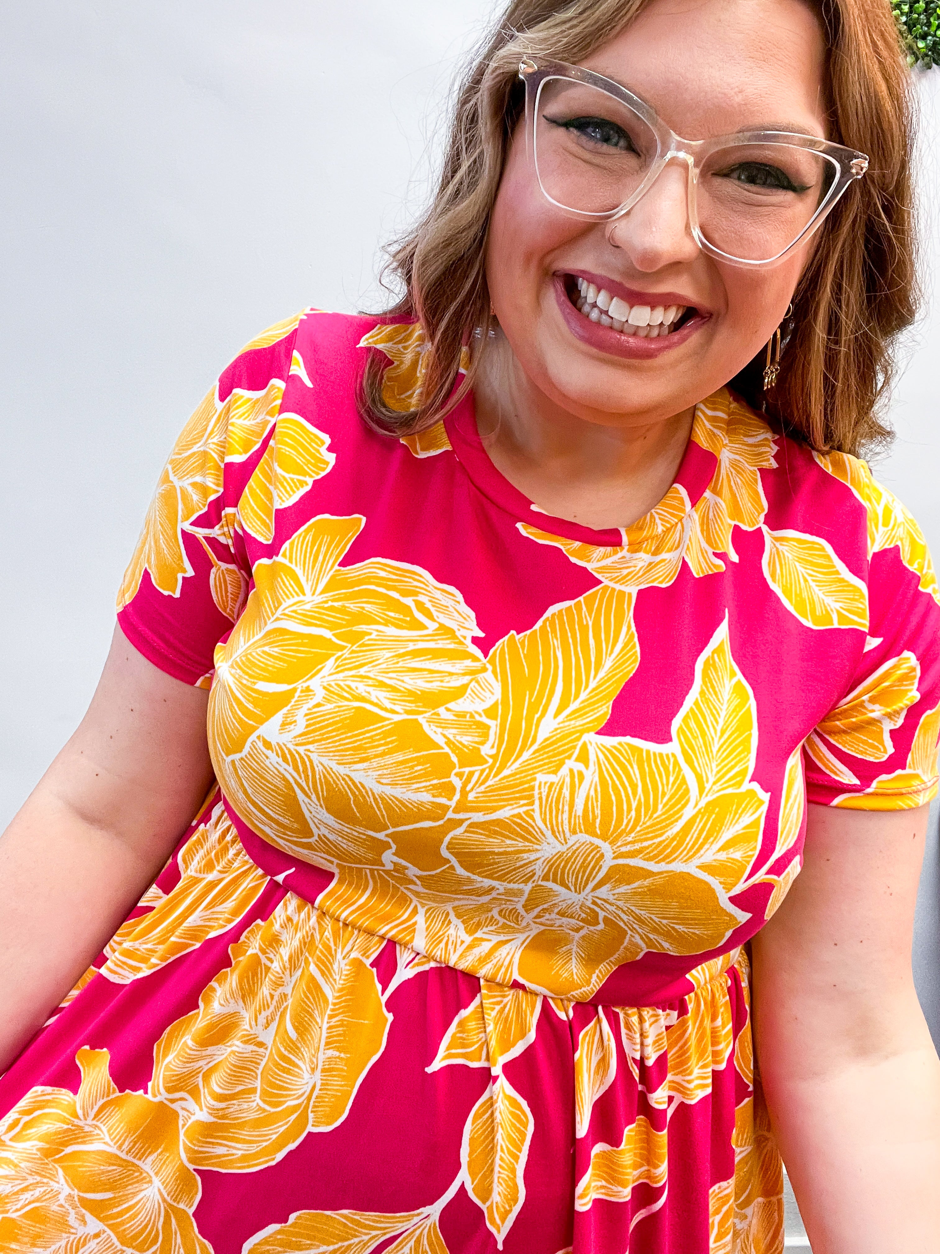 Summer Citrus Blossoms Dress
