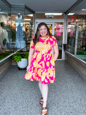 Summer Citrus Blossoms Dress