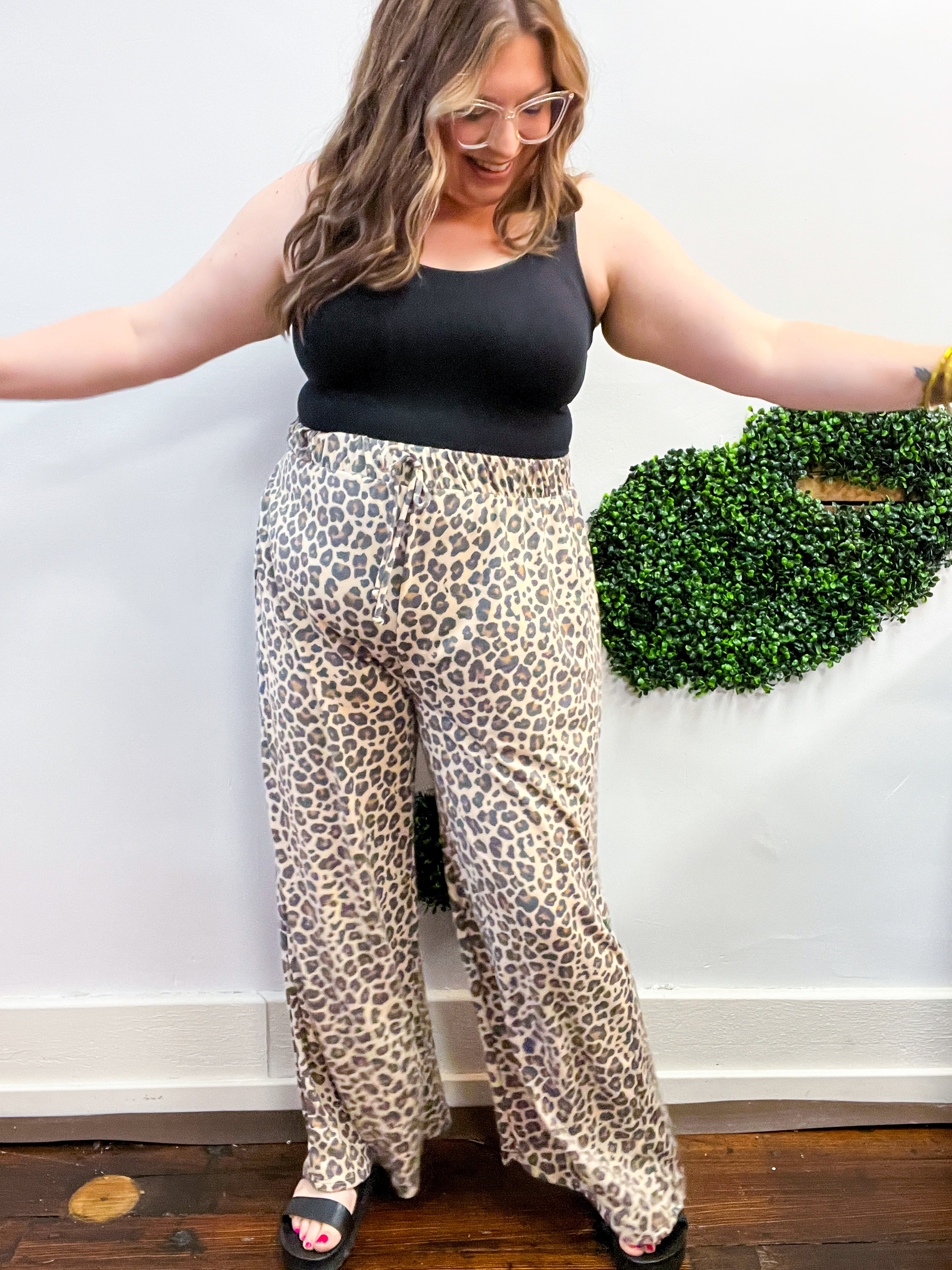 Cozy Catwalk Wide Leg Pants