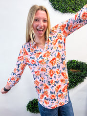 Blushing Blooms Dear Scarlett Lizzy Top