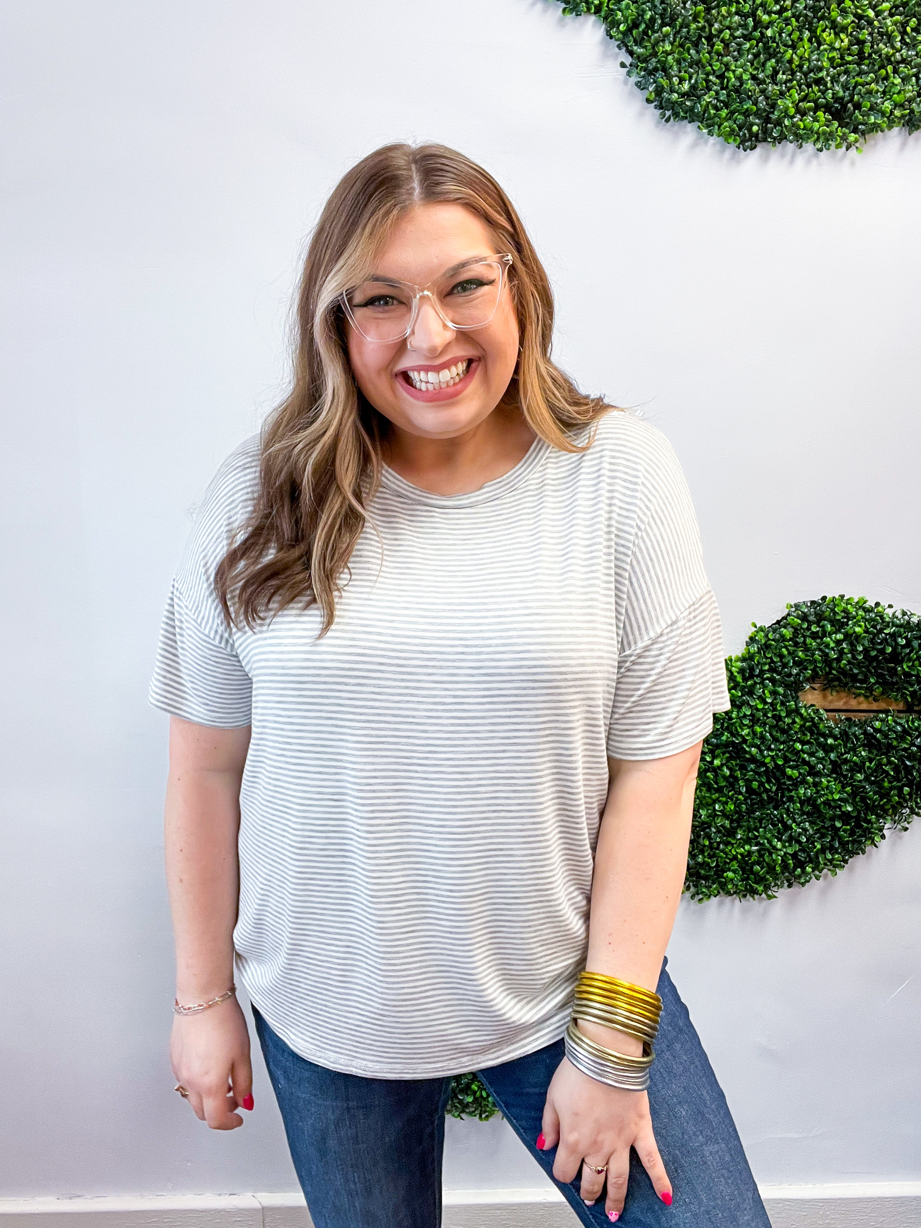 Cool Current Stripe Top