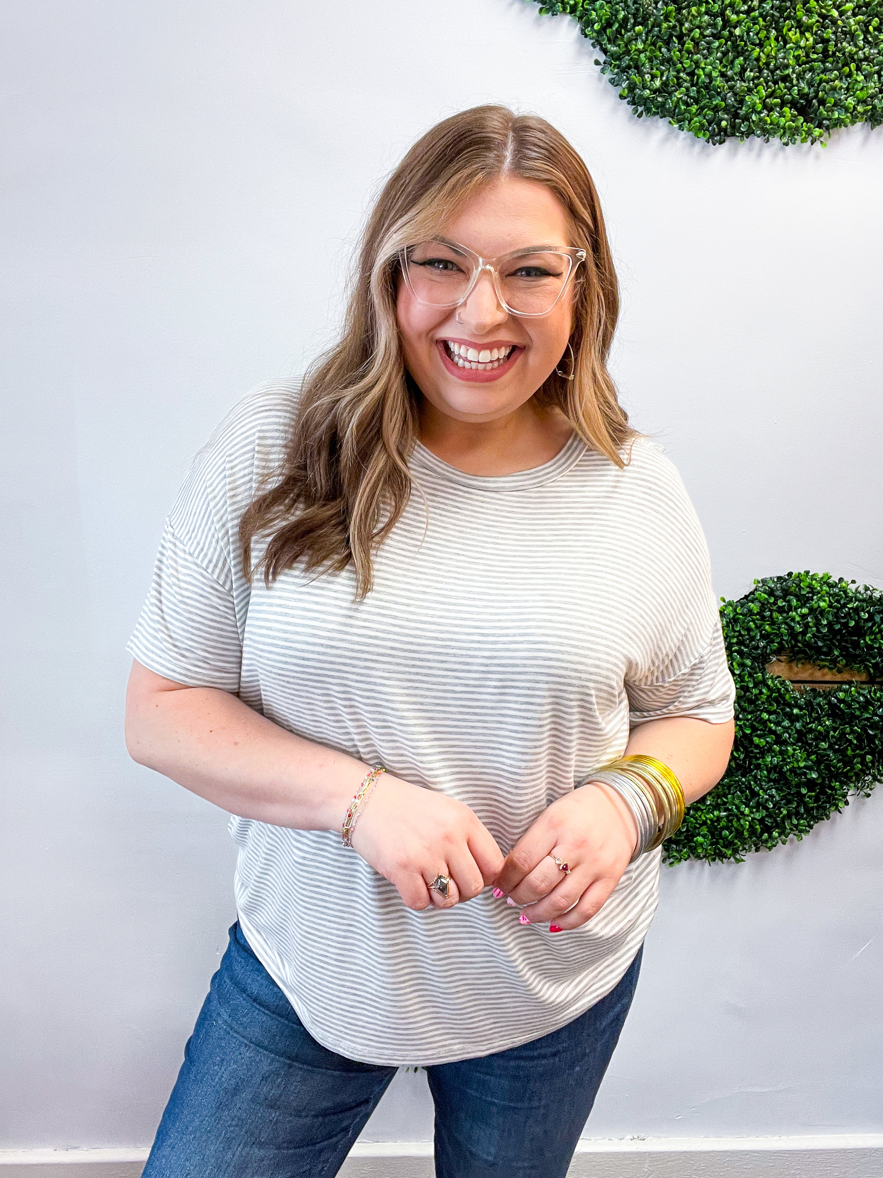 Cool Current Stripe Top