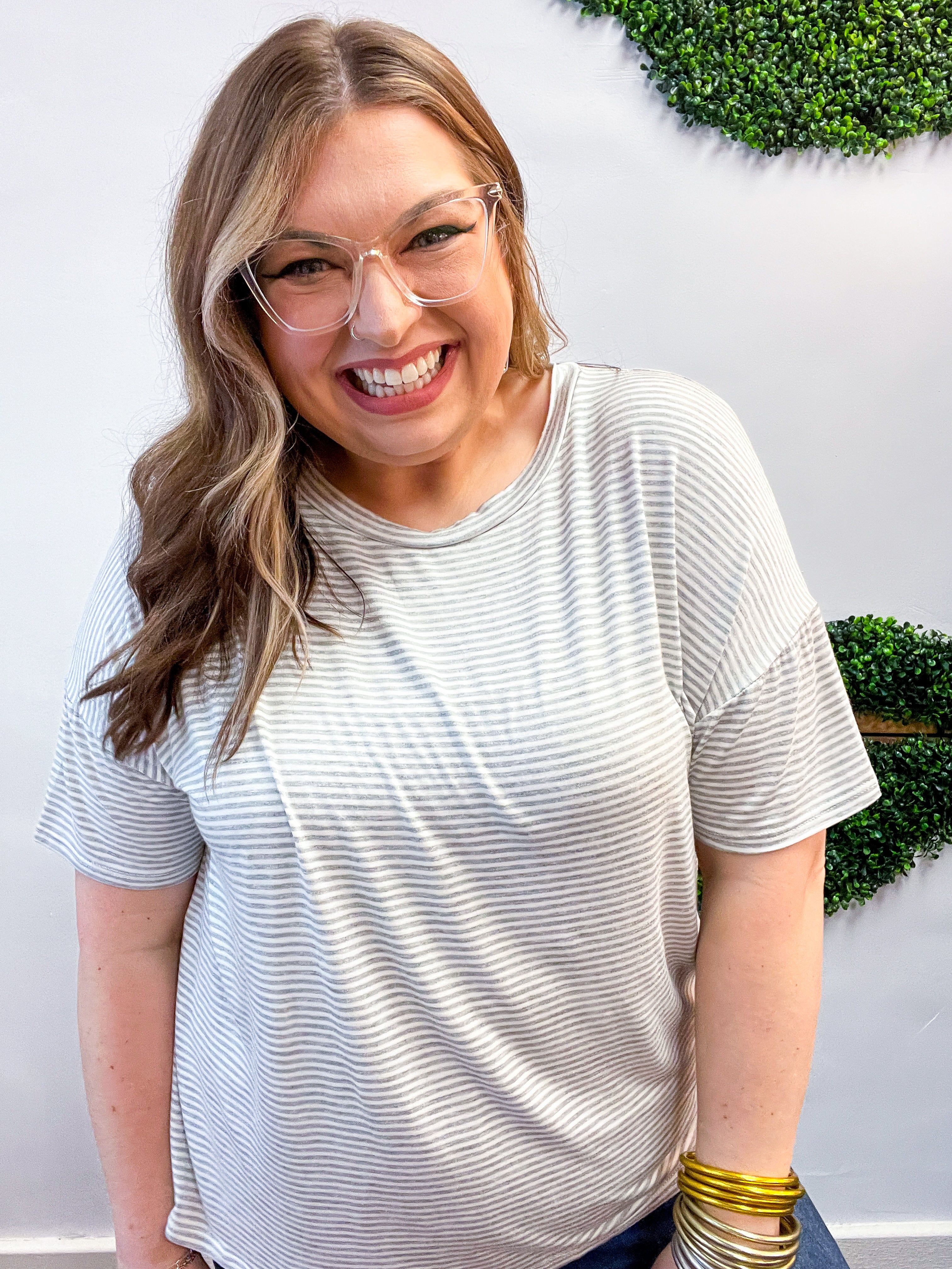 Cool Current Stripe Top