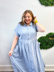 Daydream Denim Midi Dress