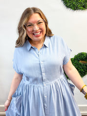 Daydream Denim Midi Dress