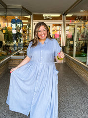 Daydream Denim Midi Dress