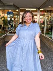 Daydream Denim Midi Dress