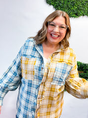Harvest Patch Plaid Top