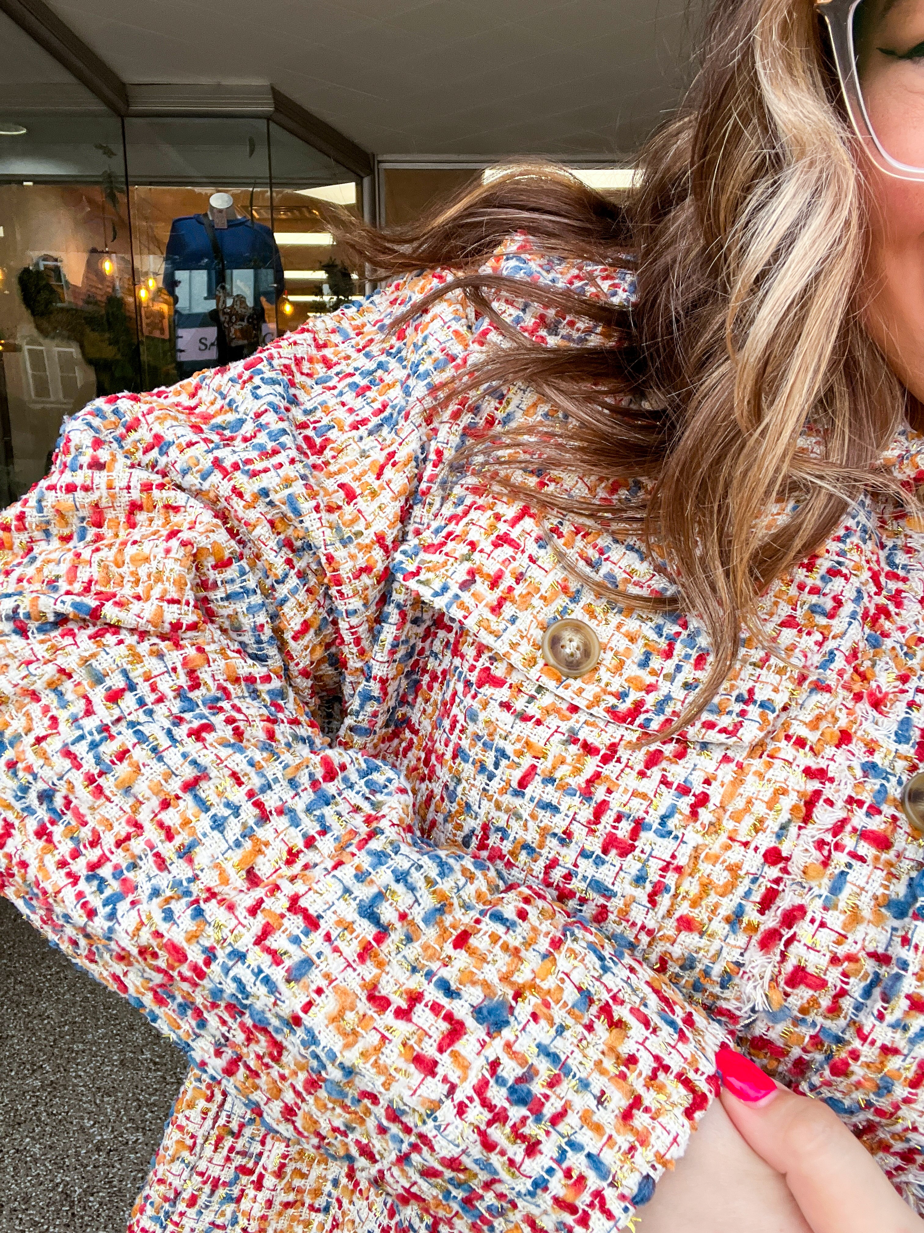 Falling for Texture Shacket