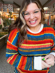 Spiced Cider Striped Top