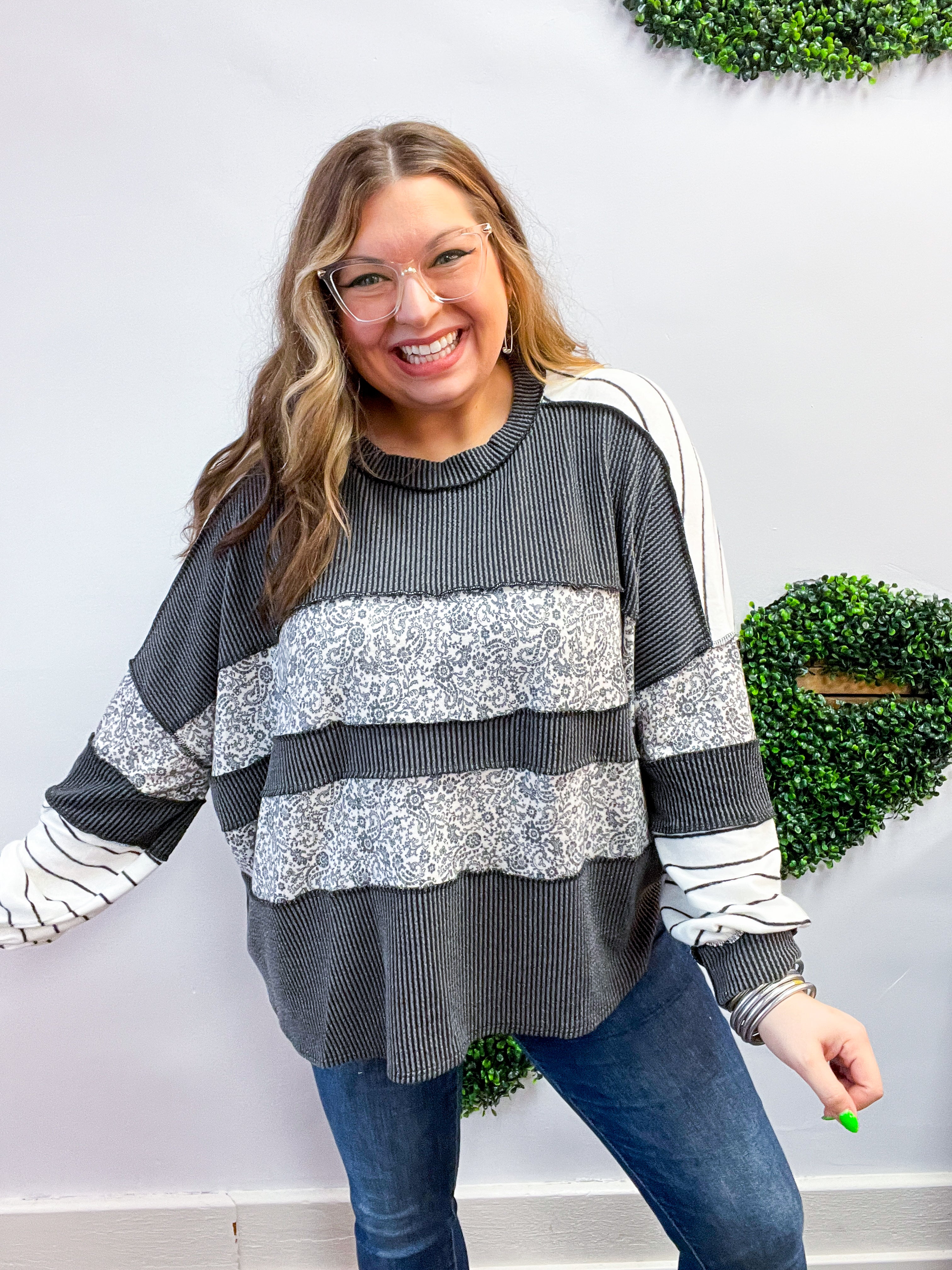 Fields of Texture Knit Pullover
