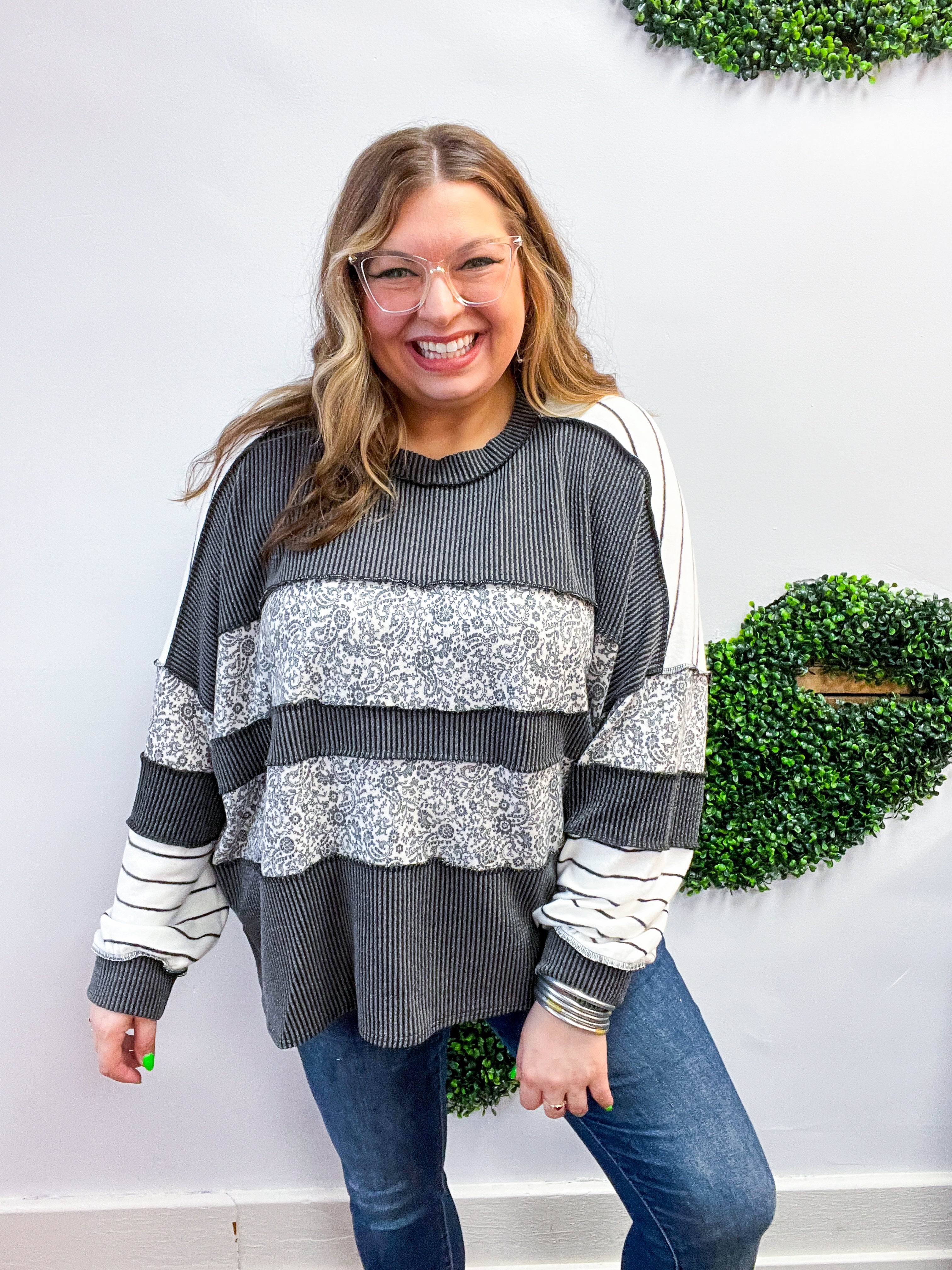 Fields of Texture Knit Pullover
