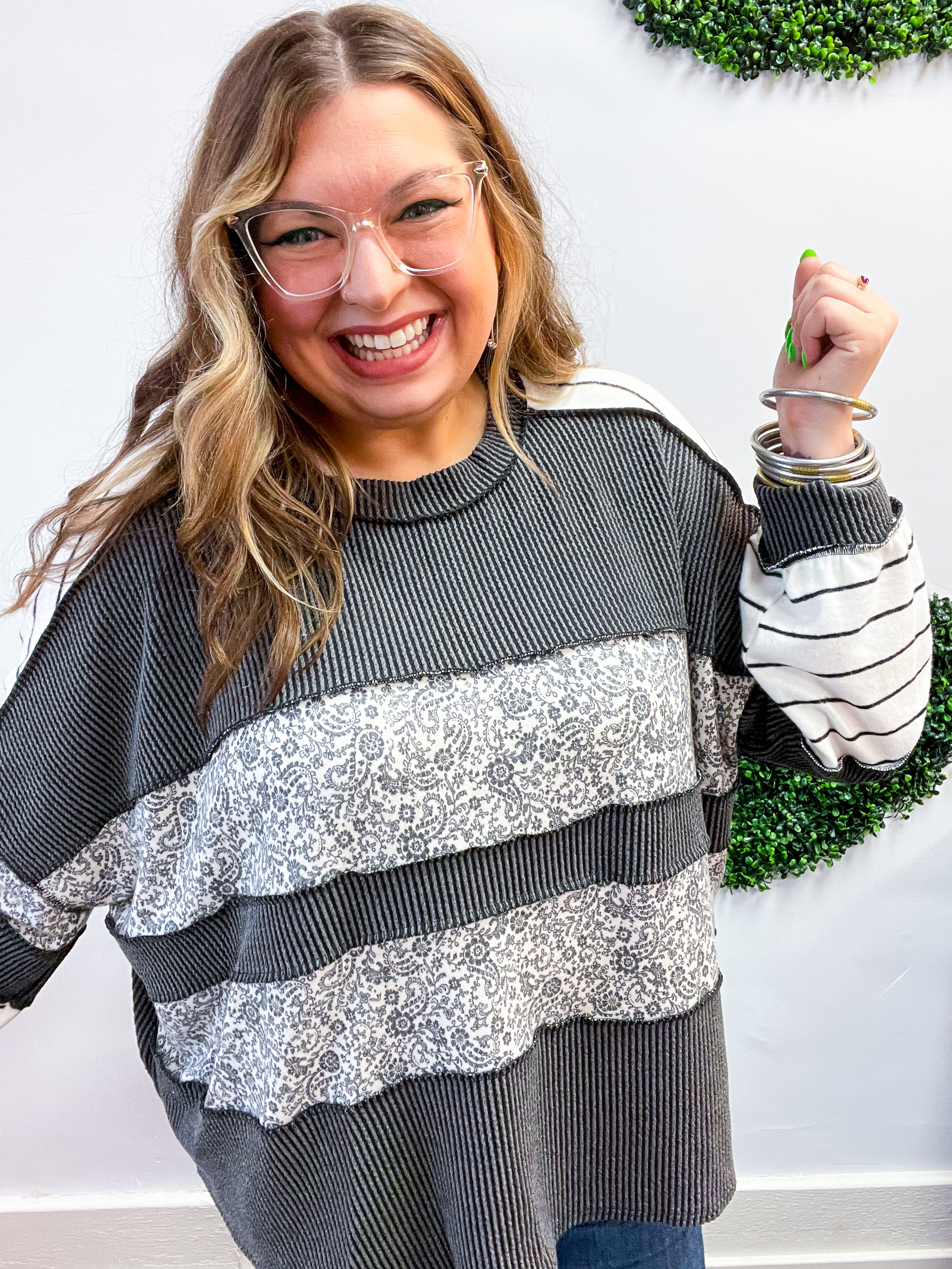 Fields of Texture Knit Pullover