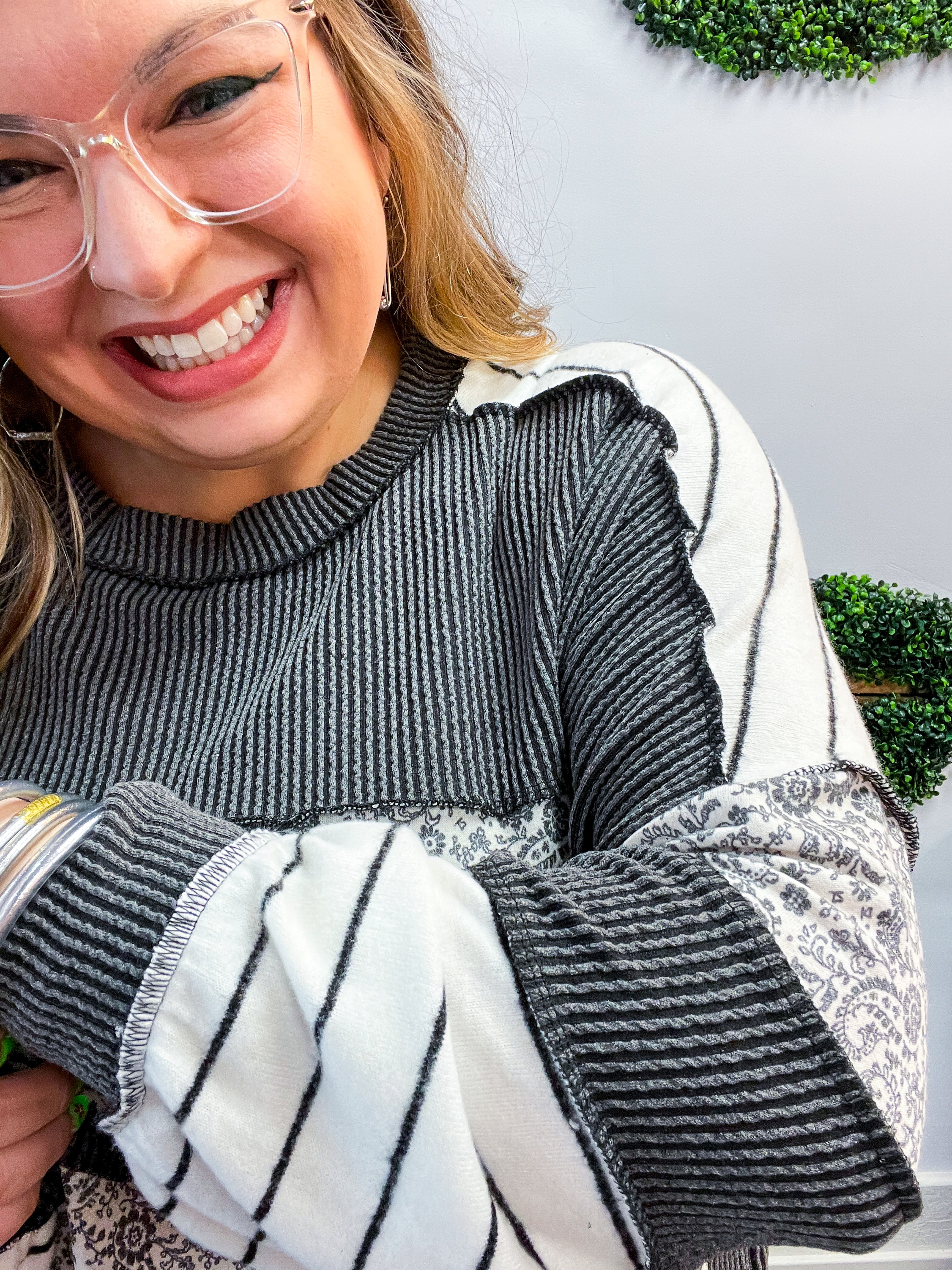 Fields of Texture Knit Pullover